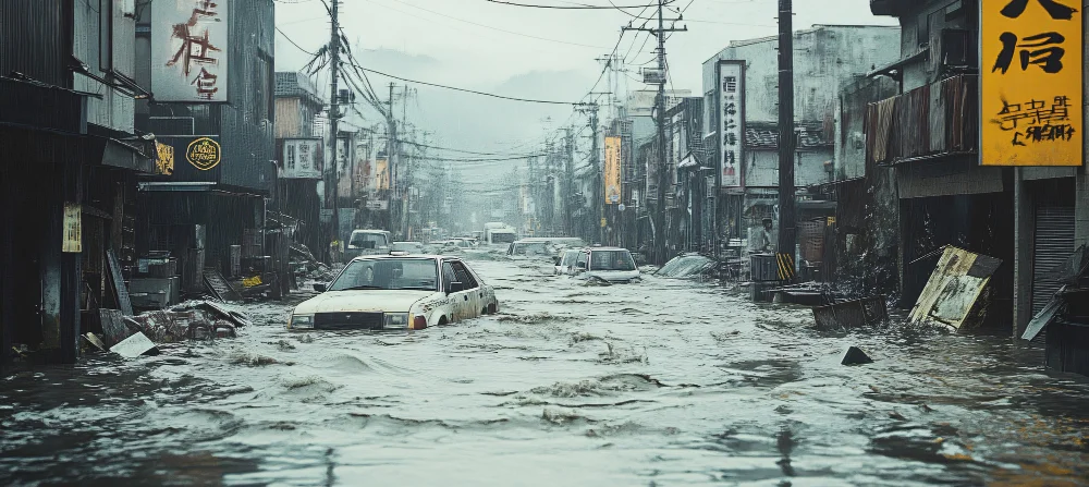 เทคนิคป้องกันหลัง รถโดนน้ำท่วม