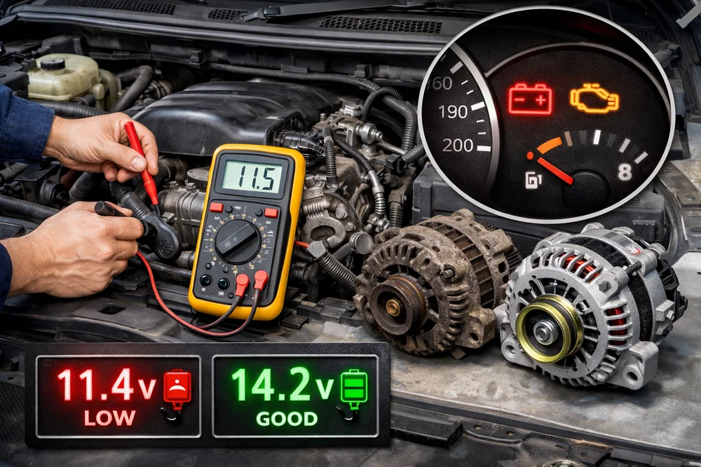 วิธีรับมือกับปัญหาไดชาร์จเสื่อม