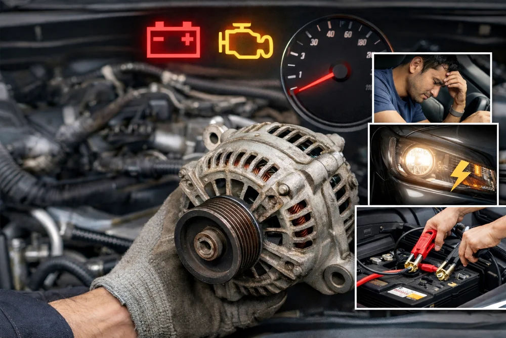 ไดชาร์จเสื่อมอาการเป็นอย่างไร?